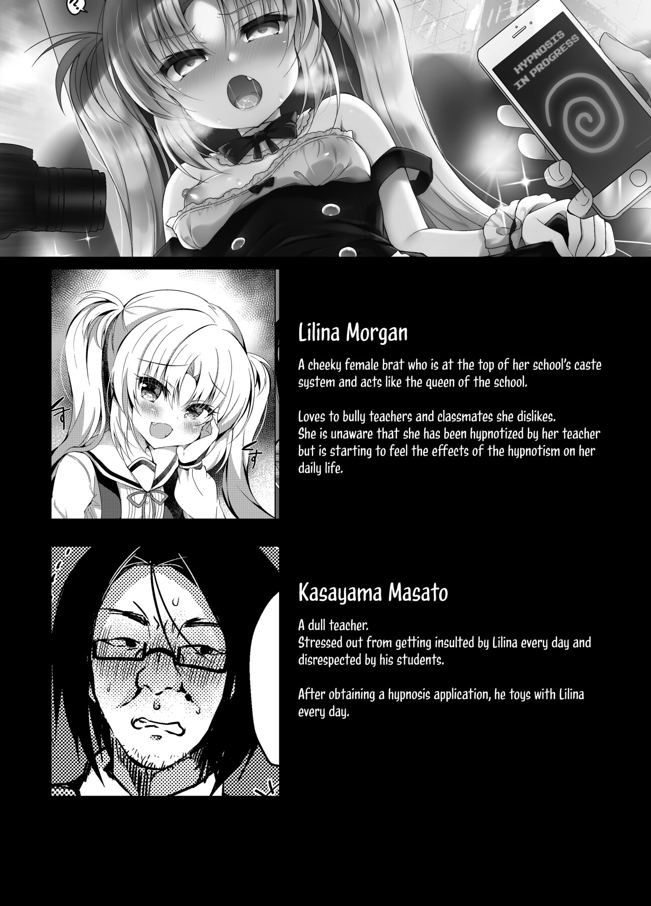 Hentai Manga Comic-A Sassy Female Brat Hypnotized and Punished with Cosplay Voyeurism-Read-2